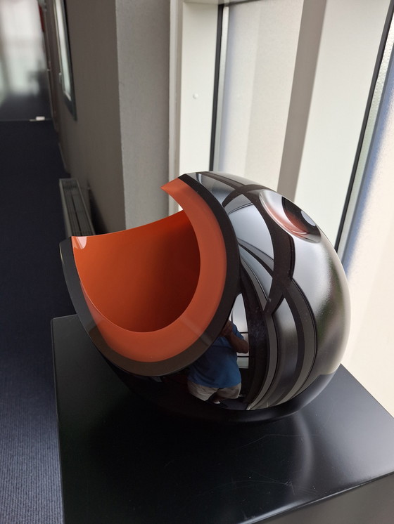 Image 1 of Glasobjekt unica Ahus Glashütte Schweden