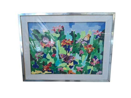 Image 1 of Original Work by Guido Pacciani – Vibrant Nature (Weaving Technique)