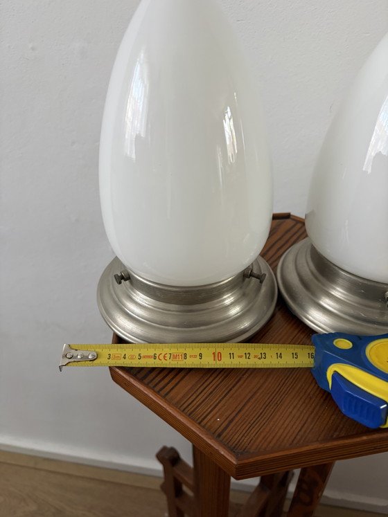Image 1 of Lampes de plafond vintage Art Déco, lot de 2