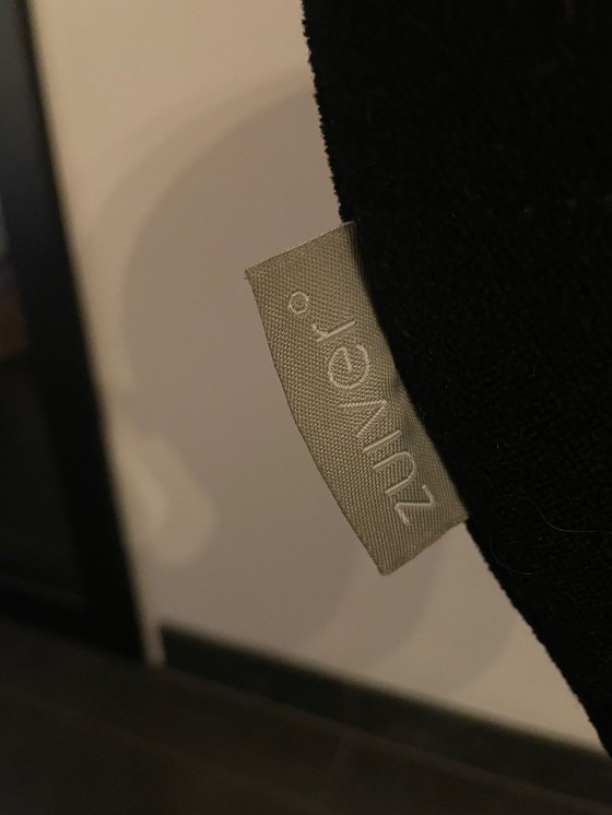 Image 1 of Set di 6 sedie da pranzo nere marca Zuiver