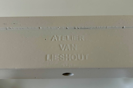 Image 1 of Table Shaker originale Atelier Van Lieshout (AVL) 200 x 100 cm + 6 chaises