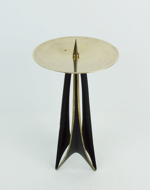 Elegante portacandele di metà secolo degli anni '50 Klaus Ullrich Faber & Schumacher