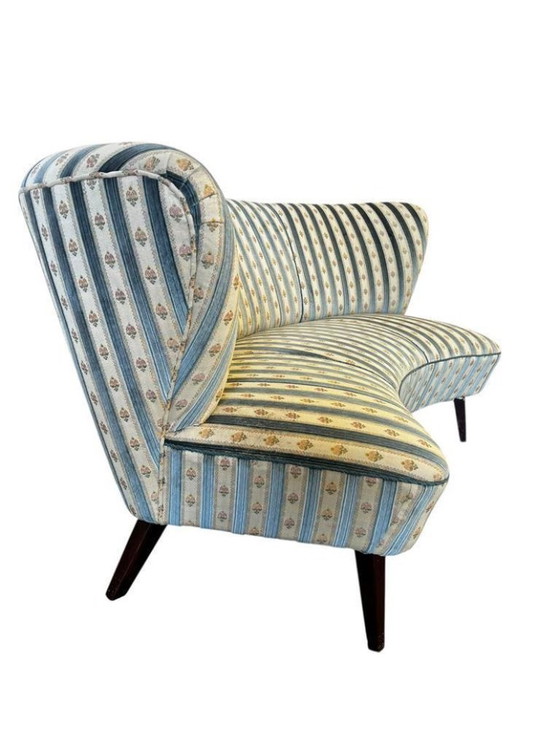 Image 1 of Poltrona/divano/poltrona da cocktail vintage dalle linee curve