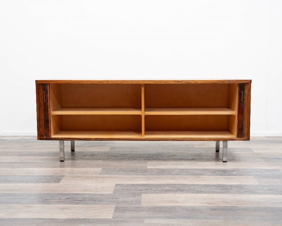 Image 1 of 1970s sideboard with sliding doors