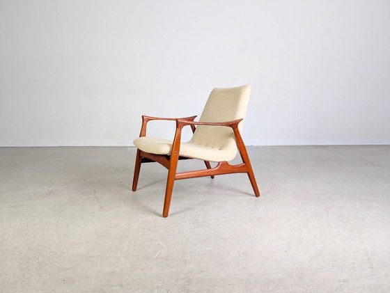 Image 1 of Fauteuil Arne Hovmand-Olsen Teak Mogens Kold fauteuil design