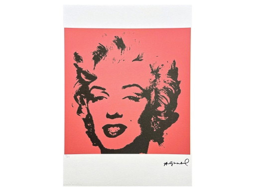 D'après Andy Warhol, Marilyn Monroe, années 1980, lithographie – lithos zeefdrukken, Paper