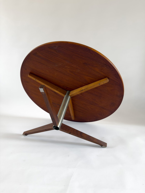 Image 1 of Mesa baja redonda de teca de Martin Visser