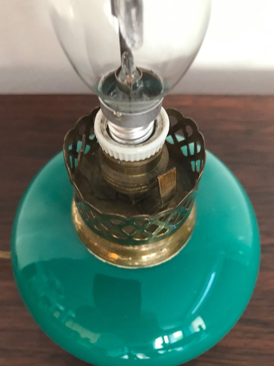 Lampe de Venini Murano, Italie, années 50 – Laiton (photo 9 of 12)