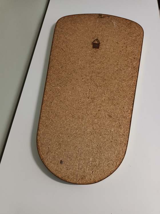 Image 1 of Specchio vintage asimmetrico nero e oro
