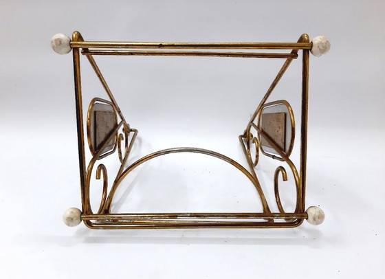 Image 1 of Portabottiglie vintage in ottone – Chivas Regal Display | Decorato e da collezione