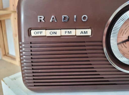 Design Retro Vintage Tragbares Radio