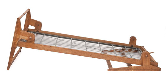 Image 1 of Antikes faltbares Daybed von Guillerme und Chambron