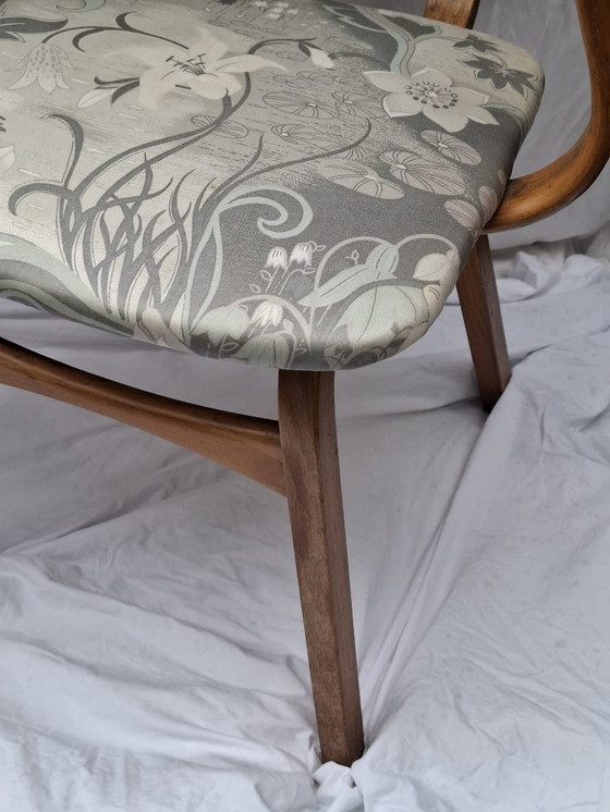 Image 1 of Lot de 2 chaises avec accoudoirs Cees Braakman design scandinave