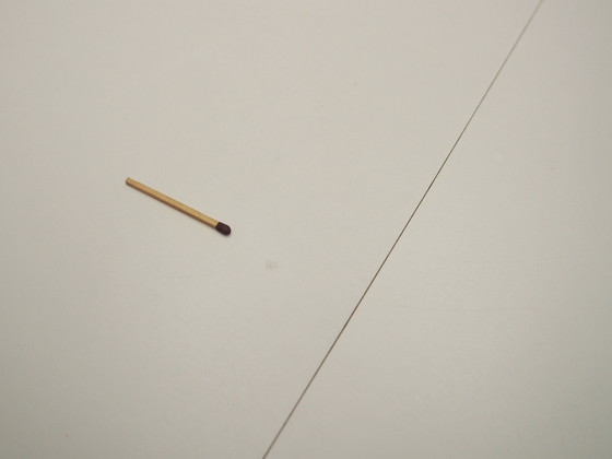 Image 1 of Tavolo bianco, design italiano, anni '90, produzione: Italia