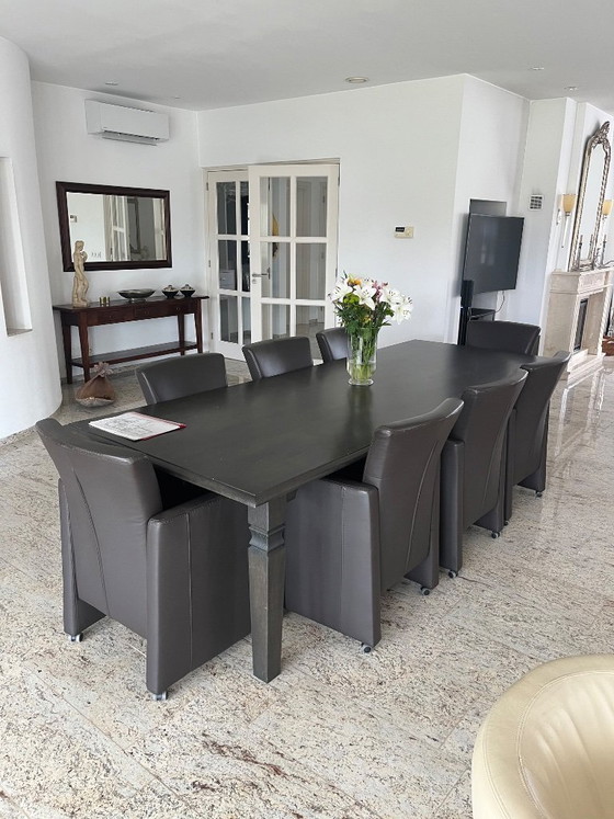 Image 1 of Preciosa mesa de comedor (2,80 m) con 8 sillas.