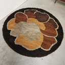 Vintage round rug Desso