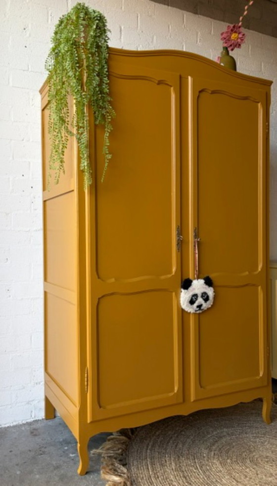 Vintage Antique Girls' Closet, Wardrobe Restyled – Wood (photo 4 of 19)