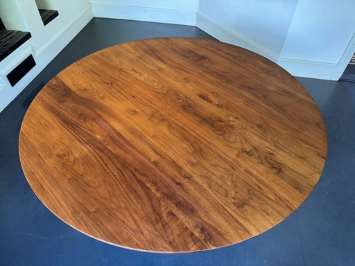 Arco Balance dining table solid wood top (136 cm)