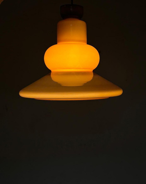 Image 1 of Lampada a sospensione in vetro Space Age