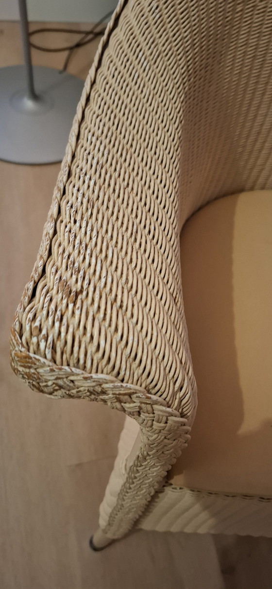 Image 1 of Essgruppe mit Tisch und 4 Lloyd Loom Stühlen