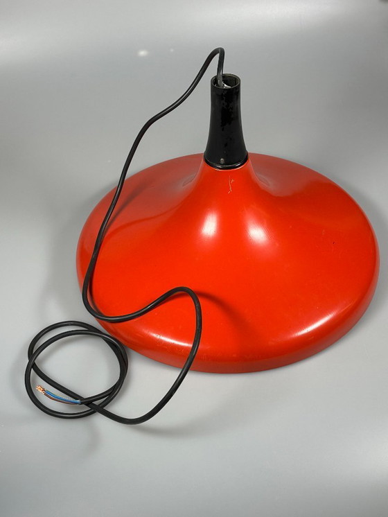 Image 1 of 60er 70er Jahre Erco Deckenlampe Deckenleuchte Kugellampe Metall Aluminium