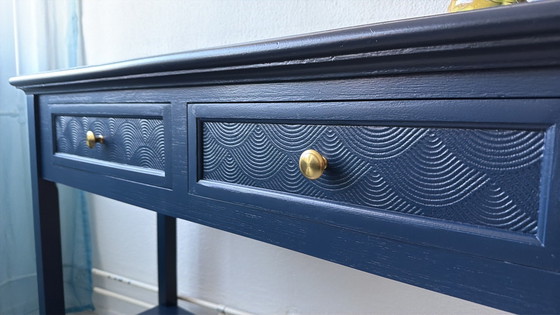 Image 1 of Table d'appoint relookée