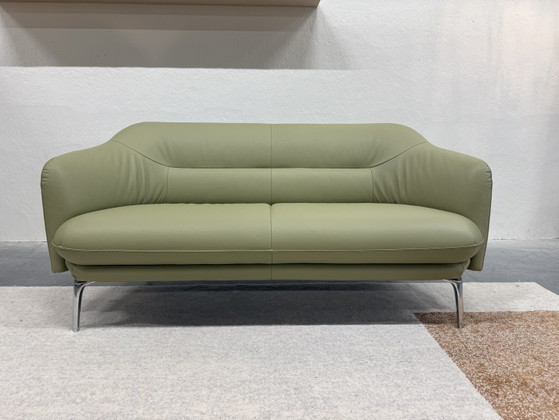 Image 1 of Leolux Lindo sofá 2,5 plazas Senso wasabi