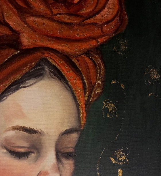 Walter Geraci- Crimson Crown – Paintings & Drawings, Canvas (photo 7 of 10)