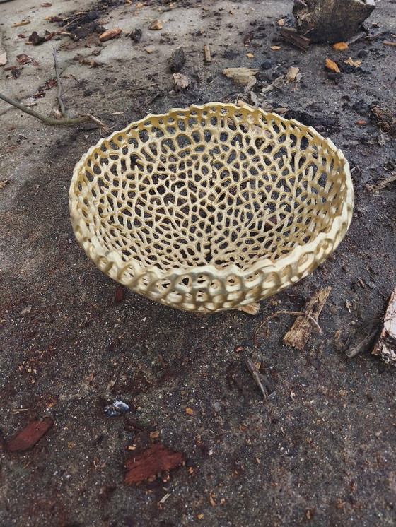 Image 1 of Coupe à fruits branche dorée