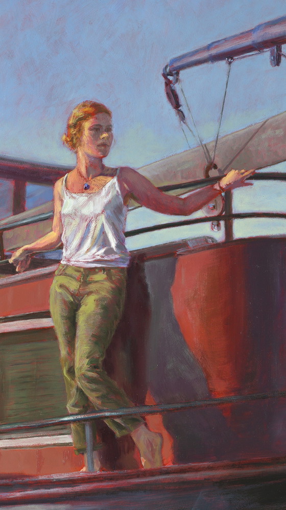 Image 1 of Riproduzione Giclée del dipinto ad olio "Libertà / Vrijheid"