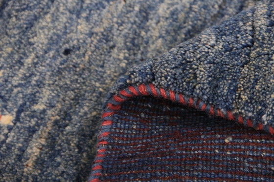 Image 1 of Original Perserteppich Gabbeh Ghashghai Orientteppich 140 cm x 83 cm Alt Natur