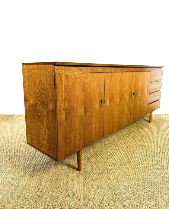 Image 1 of Vintage Scandinavian beech sideboard 1960
