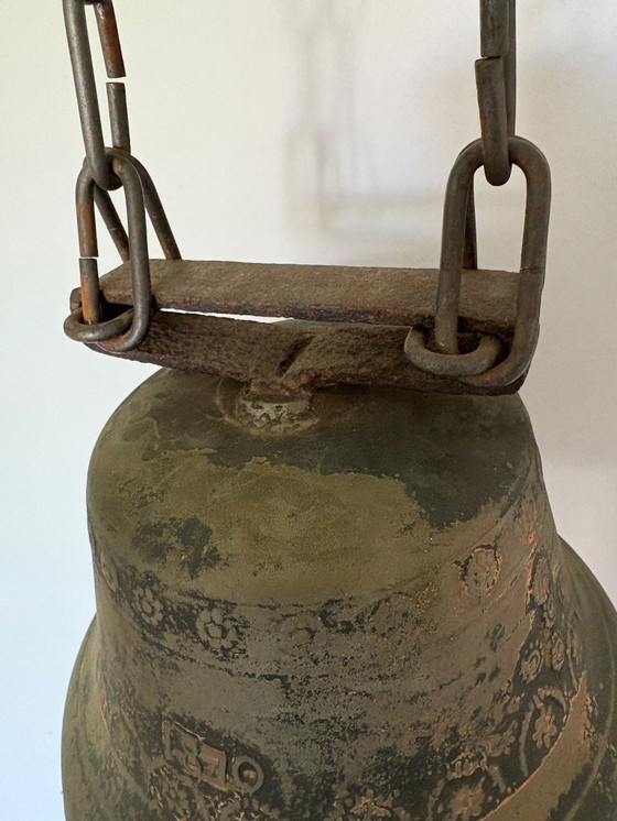 Image 1 of Antica campana in bronzo – Italia, 1870