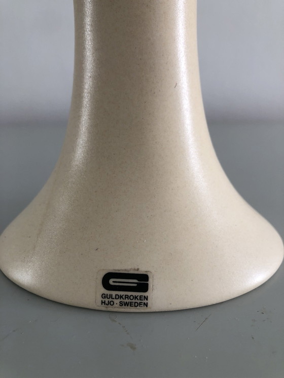 Image 1 of Guldkroken Hjo Suède Chandelier unique en céramique à 6 branches