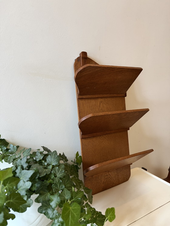 Image 1 of Vintage wooden letter holder from the 60s/70s