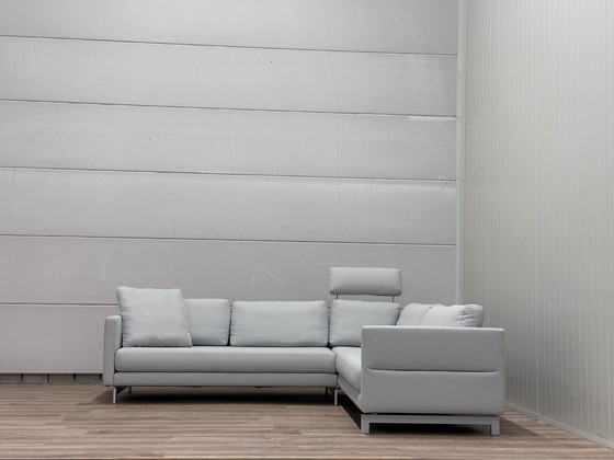Image 1 of Rolf Benz Vida corner sofa gray new condition