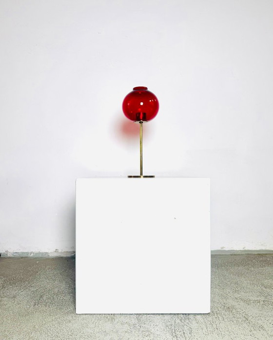 Model Nr135 Brass Candle Holder by Hans-Agne Jakobsson for Markaryd AB, Sweden, 1950s – Table lamps (photo 6 of 6)