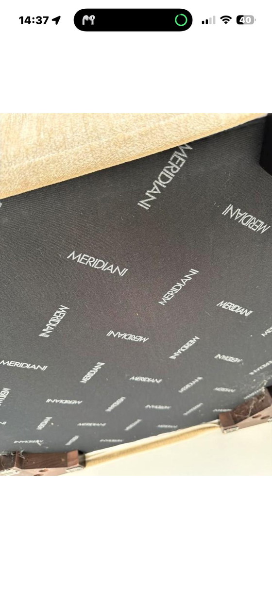 Image 1 of James slanke Meridiani stoelen (2)