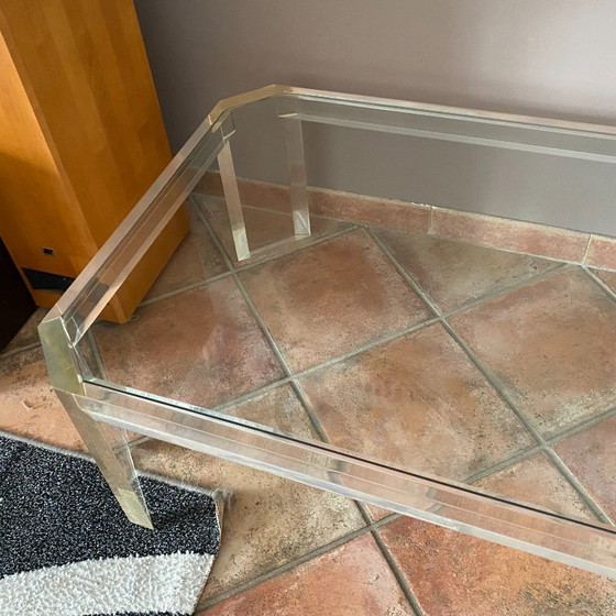 Athena Coffee Table By David Lange. 1970. 120x70. – Glass, Plexiglass (photo 6 of 6)