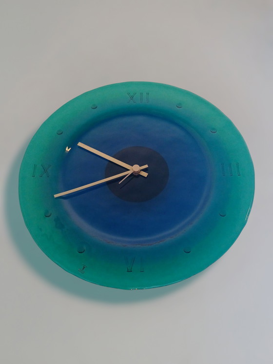 Image 1 of Orologio Ca' dei Vetrai in vetro di Murano