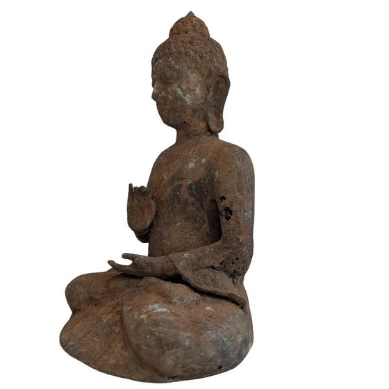 Antique bronze Buddha statue – Burma, 17th-18th century – Sculpture (photo 6 of 16)