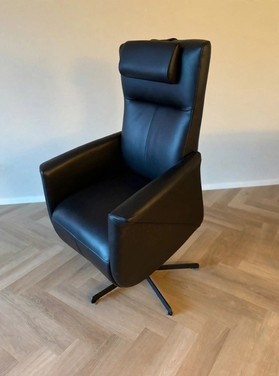 Luxury Adjustable recliner chair Prominent Toscana leather new condition, Brown (photo 4 of 5)