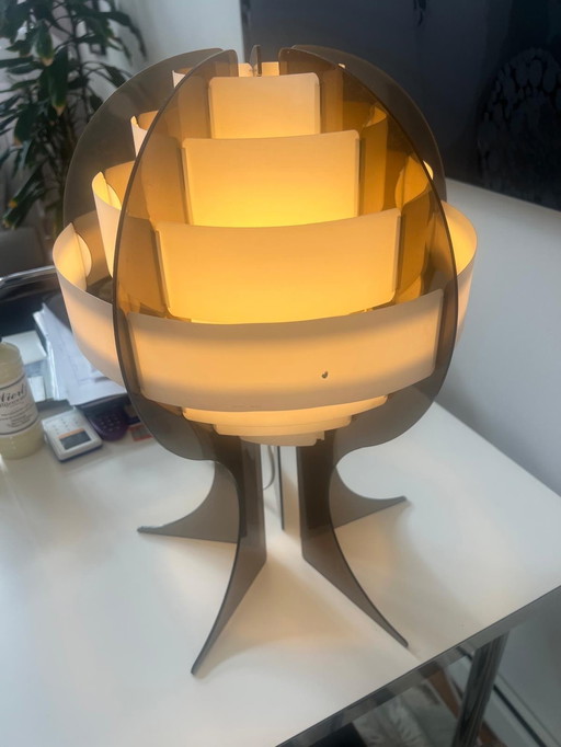 Lampada spaziale fai da te anni '70 - '80