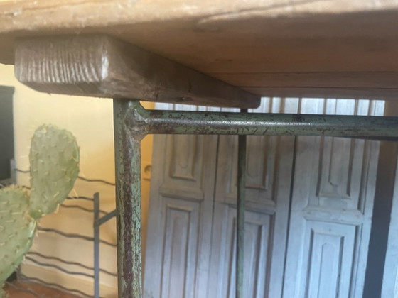 Image 1 of Tavolo pieghevole, tavolo da mercato, tavolino laterale, stile vintage francese