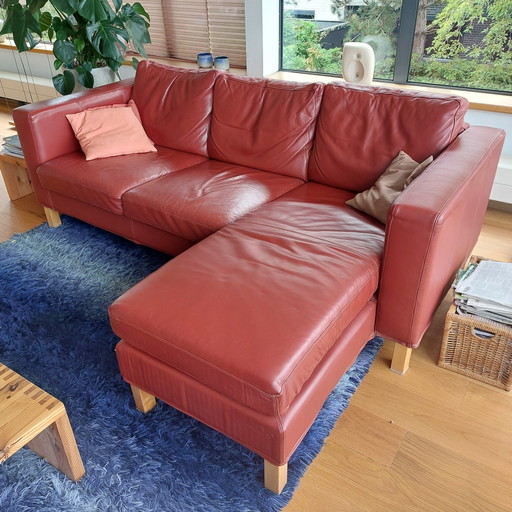 Ikea Karlstad 3-seater – 3 5 zitsbanken, Leather