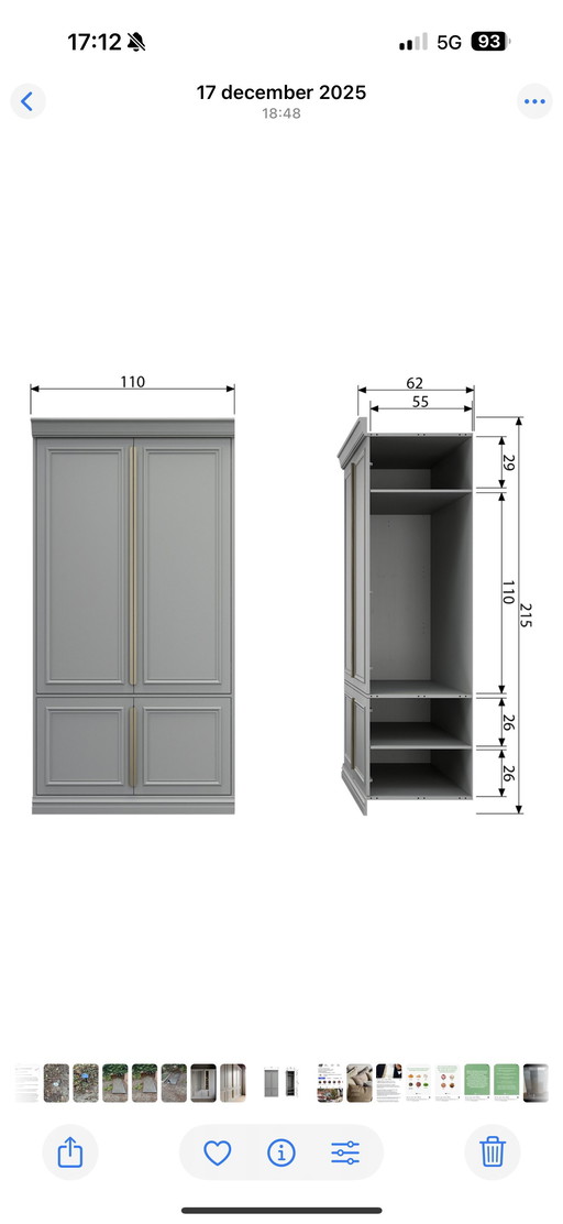 Woood / BePure Home Organize kast