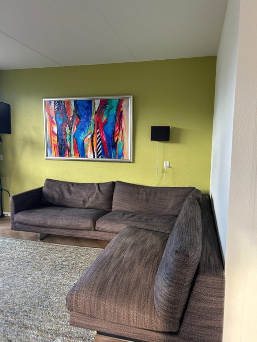 Axel 4 zits hoekbank en 2,5 zits bank (Montis)