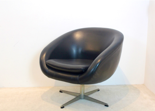 Silla giratoria de diseño holandés moderno de mediados de siglo, 1965