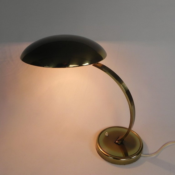 Image 1 of Bauhaus messing bureaulamp, model 6751 van Christian Dell voor Kaiser Leuchten