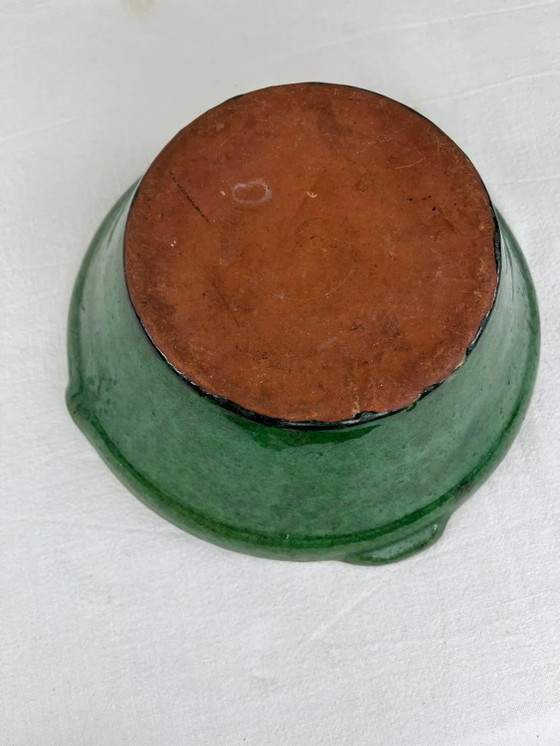 Ciotola in terracotta smaltata verde – Ciotole, Brutalist (photo 9 of 9)